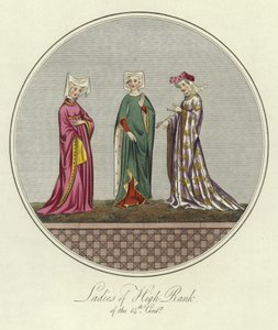 Dames van hoge rang van de 14e eeuw