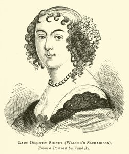 Lady Dorothy Sidney, Wallers Sacharissa door English School