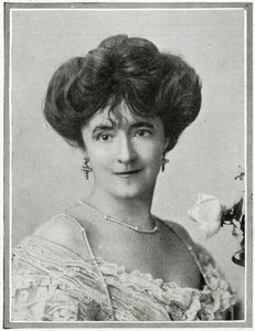 Lady Duff Gordon, detail van Passagiers op de RMS Titanic, uit 