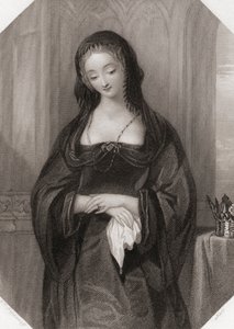 Lady Grey. Hoofd vrouwelijke personage uit Shakespeares toneelstuk Koning Hendrik VI door English School