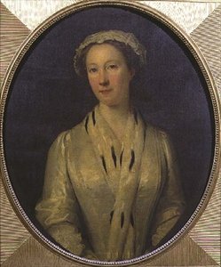 Lady Mary FitzHerbert, geboren Cromwell, dochter van de graaf van Ardglass, c.1656 door English School