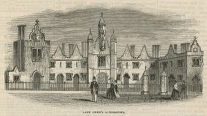 Lady Owens armenhuizen in Islington door English School
