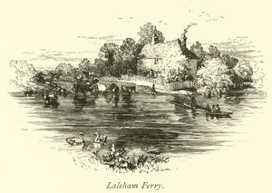 Laleham Veerboot door English School