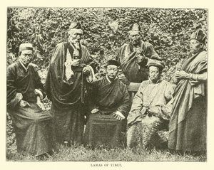 Lamas van Tibet