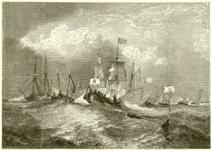 Landing van Willem van Oranje bij Torbay door English School