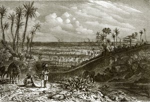 Landschap op het eiland Cuba door English School