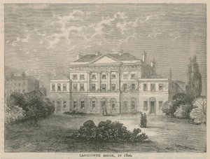 Lansdowne House, Berkley Square, in 1800 door English School