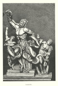 Laocoon (gravure) door English School