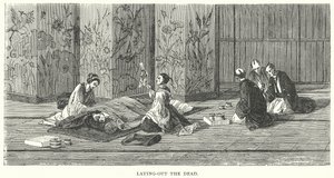 Het leggen van de doden (gravure)