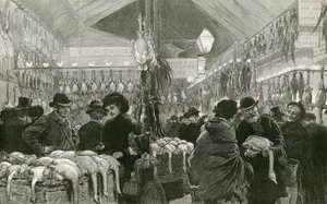 Leadenhall Market tijdens kersttijd
