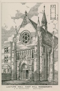 Lezingzaal in Wandsworth door English School