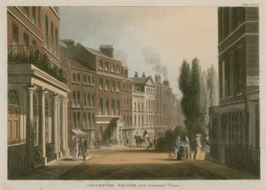 Leicester Square vanaf Leicester Place, Londen door English School