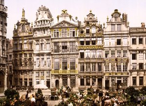 Les Vielles Maisons de la Grande Place, Brussel door English School