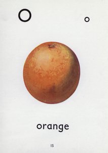 Letter O, sinaasappel