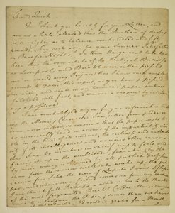 Brief van William Woodfall (1746-1803) aan de acteur John Quick (1748-1831) over de gunstige recensies van John Henderson in het Haymarket