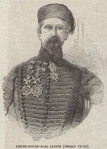 Luitenant-generaal Cannon (Behram Pacha) door English School