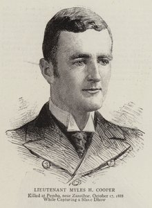 Luitenant Myles H Cooper door English School