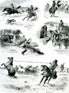 Leven in Manitoba, 1877 door English School