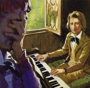 Liszt werd gestuurd om te studeren bij Carl Czerny door English School