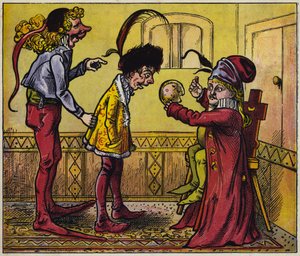 Kleine Jack Horner (kleur litho)