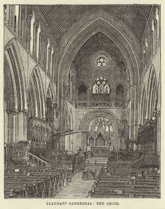 Llandaff-kathedraal, het koor
