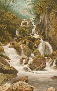 Lodore Watervallen--Derwentwater