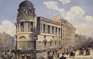 Londens Gaiety Theater, Strand door English School