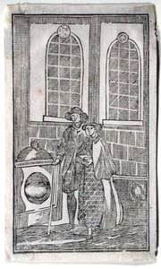 London Stone, Cannon Street, ca. 1700