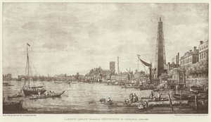Londen richting Westminster