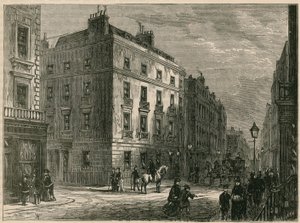 Longs Hotel, Bond Street, Londen door English School