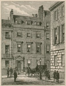 Het huis van Lord Beaconsfield, 19 Curzon Street, Mayfair door English School