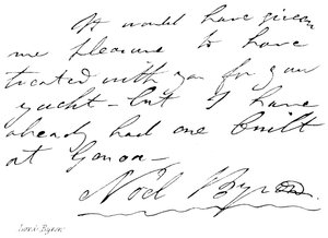 Lord Byron