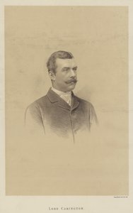 Lord Carington door English School