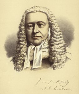 Lord Chief Justice Cockburn door English School
