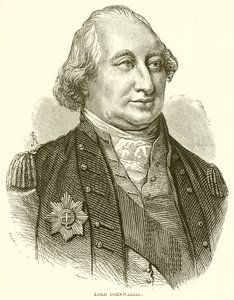 Lord Cornwallis door English School