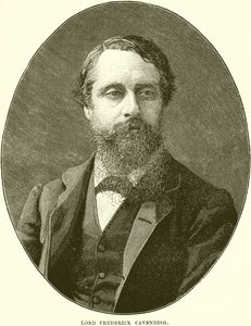 Lord Frederick Cavendish door English School