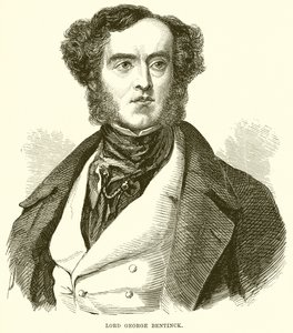 Lord George Bentinck door English School