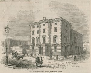 Het huis van Lord John Russell, Chesham Place, Belgrave Square door English School
