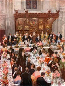 Lord Mayors Banket in de Guildhall