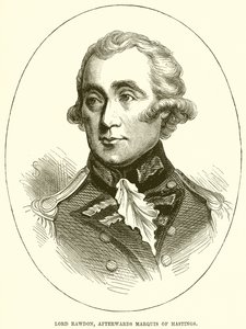 Lord Rawdon, later Markies van Hastings door English School
