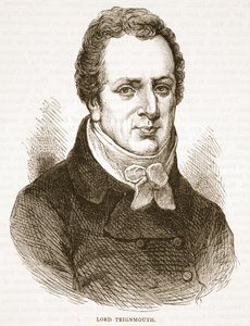 Lord Teignmouth, illustratie uit Cassells Geïllustreerde Geschiedenis van India door James Grant, uitgegeven 1879