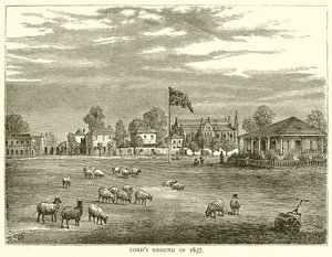 Lords Ground in 1837 door English School