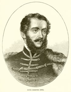 Louis Kossuth (1850) door English School