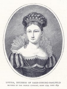 Louisa, Hertogin van Saksen-Coburg-Saalfeld door English School