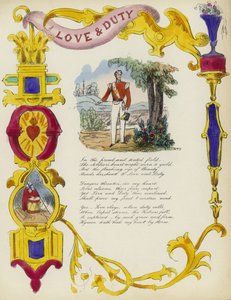 Liefde & Plicht, Britse Valentijnskaart