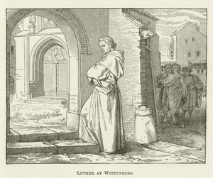 Luther in Wittenberg door English School