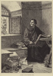 Luther in de Wartburg Cel door English School