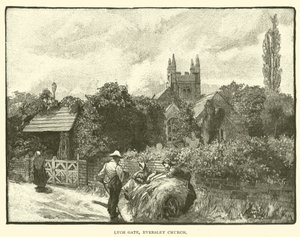 Lych-poort, Eversley Kerk door English School