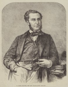 M Emile Ollivier, de nieuwe Franse premier (gravure) door English School
