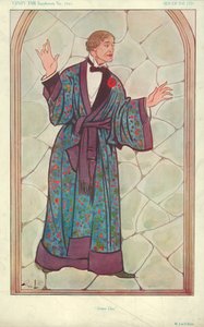 M Lou-Tellegen, Dorian Gray, 10 september 1913, Vanity Fair cartoon door English School